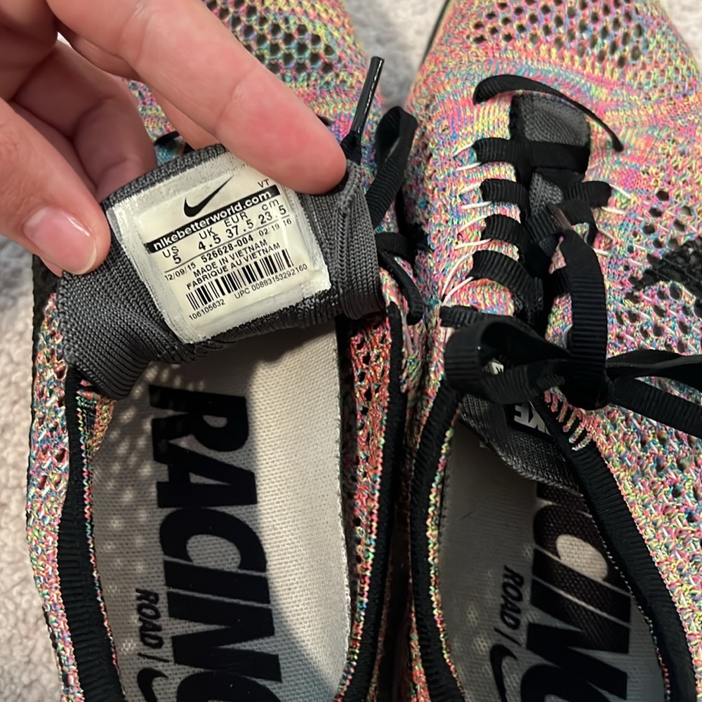 Nike Multicolor Flyknit Racers - Picture 5 of 6